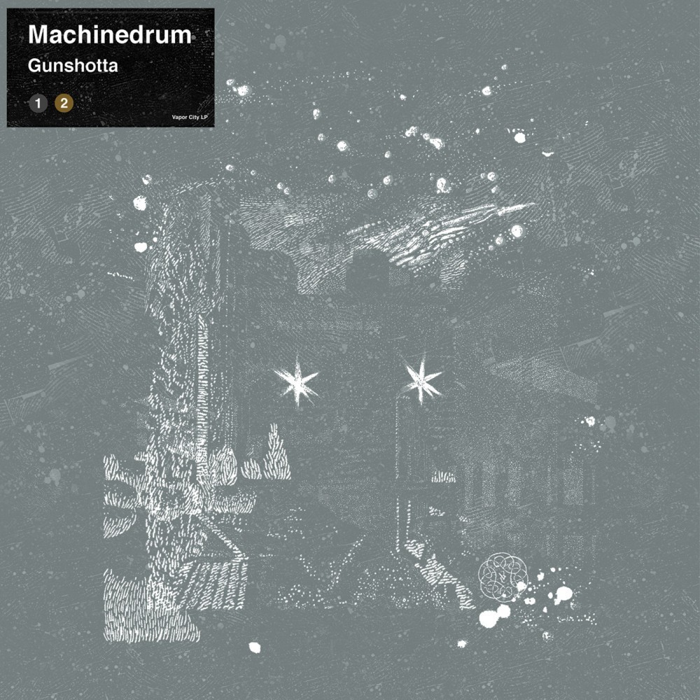 Album cover art for "Gunshotta" by Machinedrum