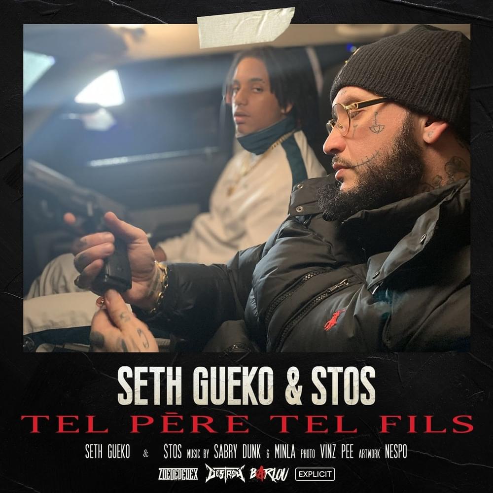 Album cover art for "Tel père tel fils" by Seth Gueko