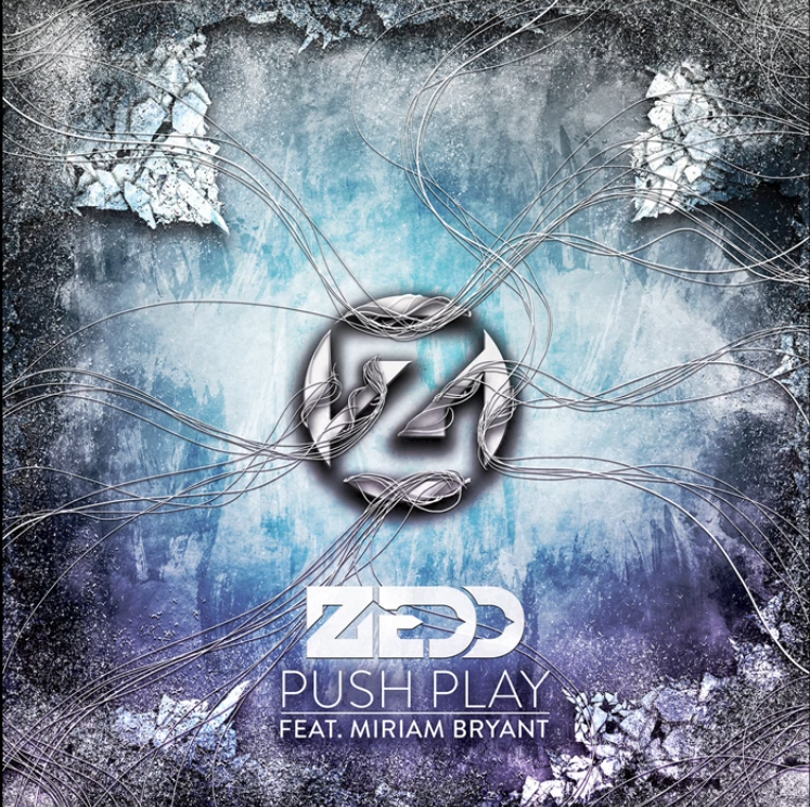 Album cover art for "Push Play" by Zedd & Miriam Bryant