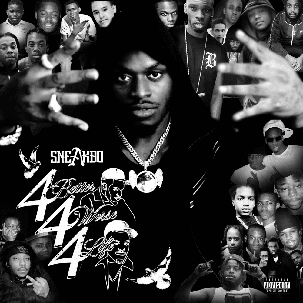 Album cover art for "F**ka Dem" by Sneakbo