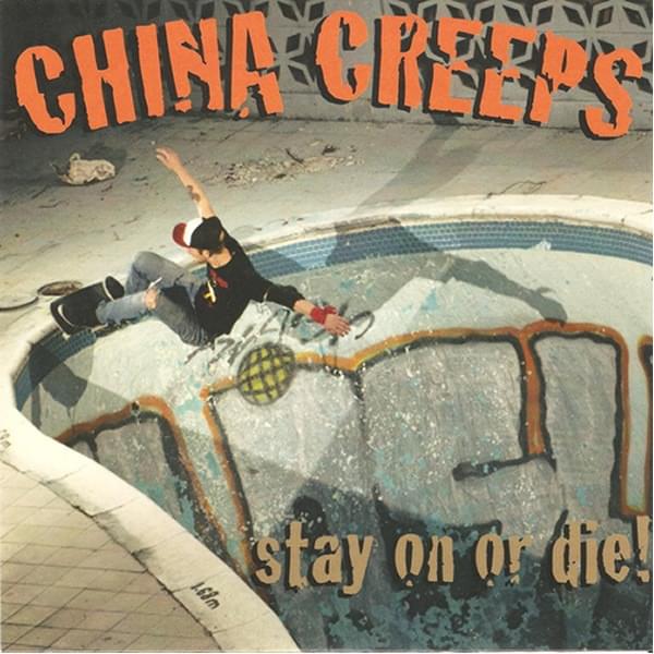 Album cover art for "Stay On Or Die" by China Creeps