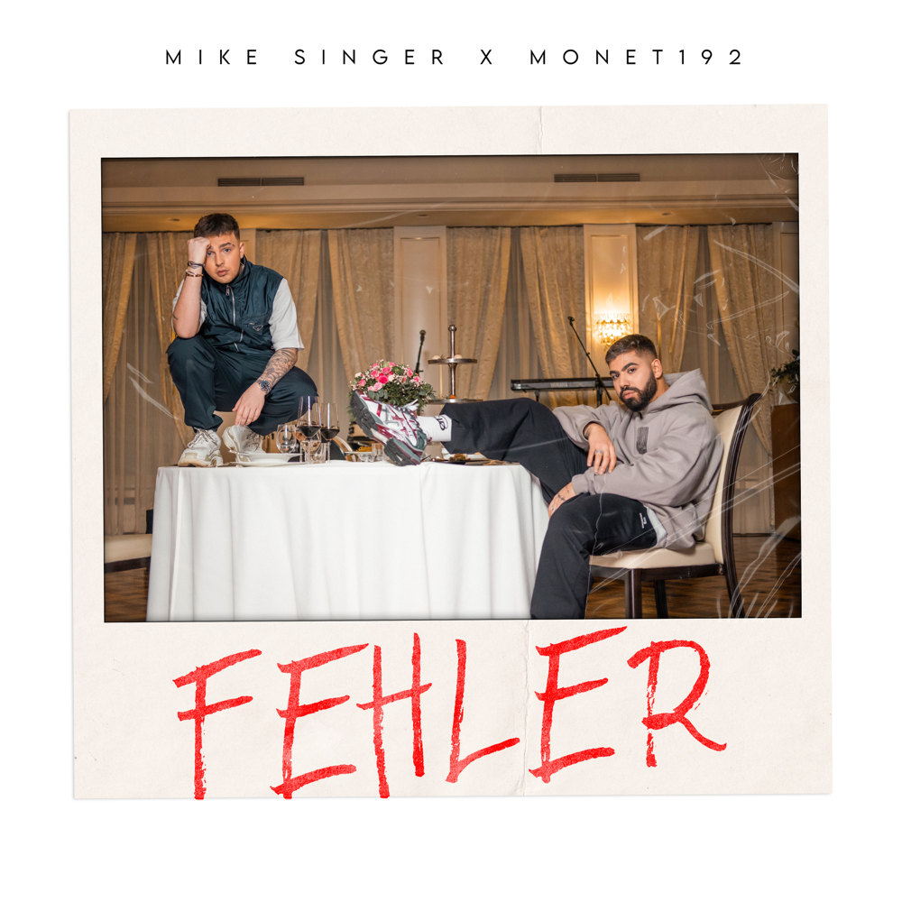Album cover art for "Fehler" by Mike Singer
