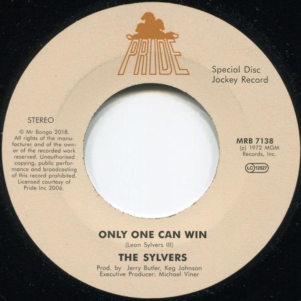 Album cover art for "Only One Can Win" by The Sylvers