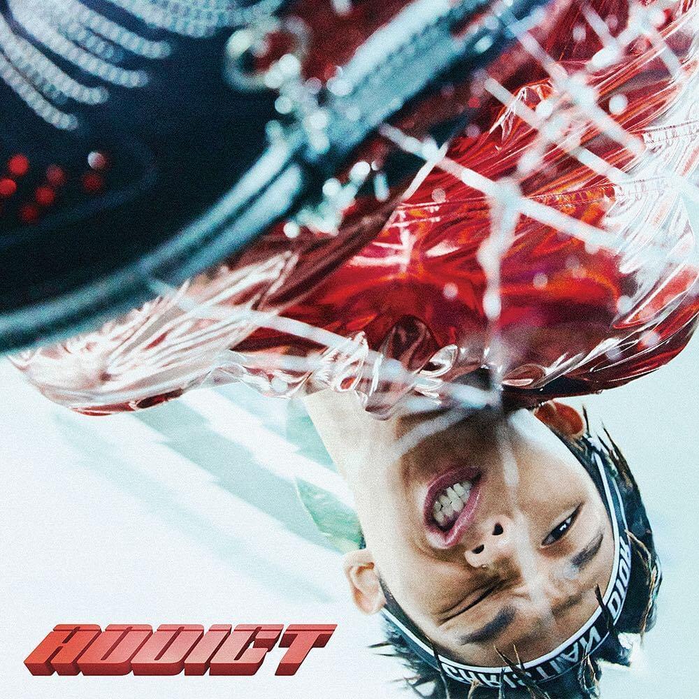 Album cover art for "ADDICT" by Sik-K (식케이)