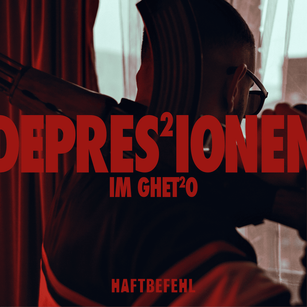 Album cover art for "Depressionen im Ghetto" by Haftbefehl