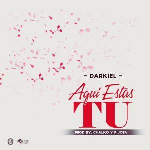 Album cover art for "Aquí Estás Tú" by Darkiel