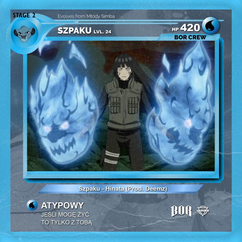 Album cover art for "Hinata" by Szpaku