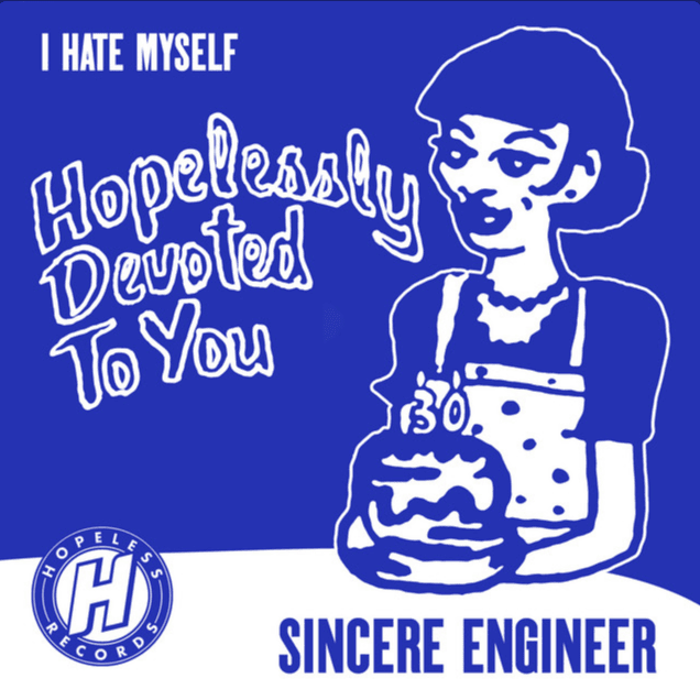 Album cover art for "I Hate Myself" by Sincere Engineer
