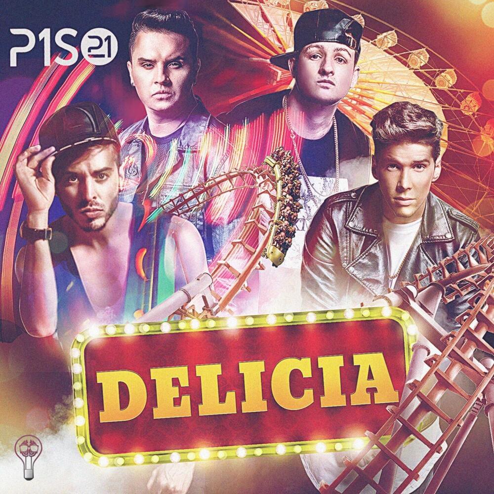 Album cover art for "Delicia" by Piso 21