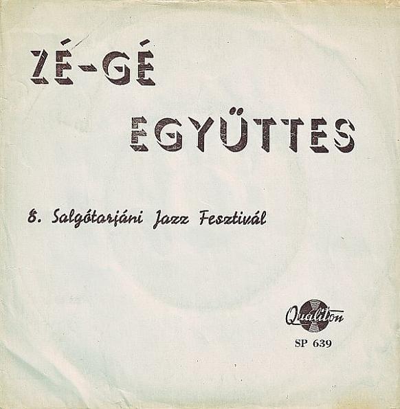 Album cover art for "A mi vonatunk" by Zé-Gé együttes