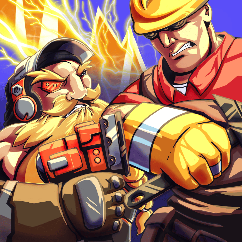 Album cover art for "Torbjorn Vs Engineer Rap Battle" by JT Music