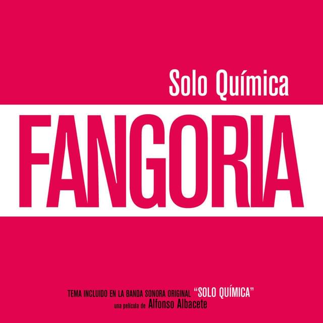 Album cover art for "Sólo química" by Fangoria