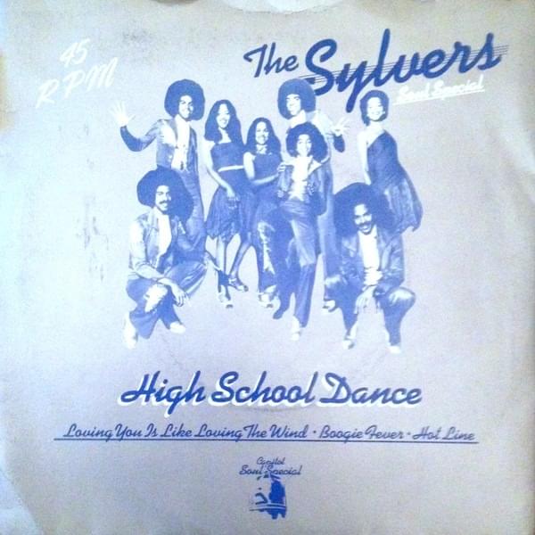 Album cover art for "High School Dance" by The Sylvers