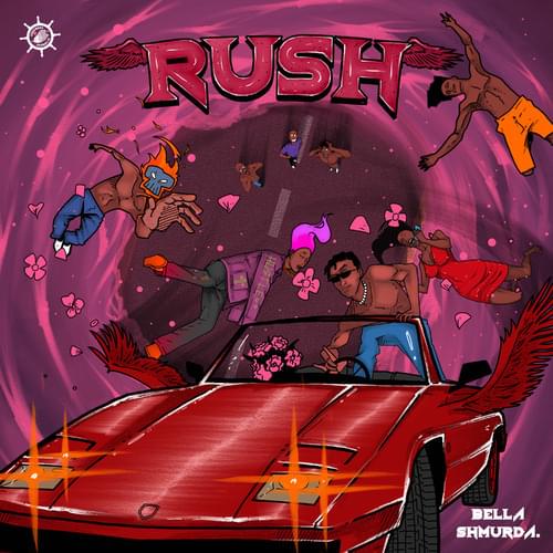 Album cover art for "Rush" by Bella Shmurda