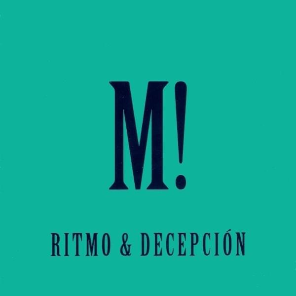 Album cover art for "Ritmo y Decepción" by Miranda!