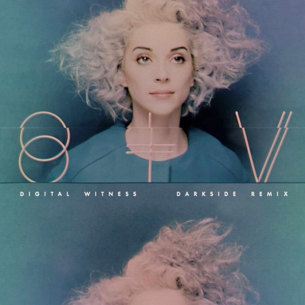 Album cover art for "Digital Witness (DARKSIDE Remix)" by St. Vincent