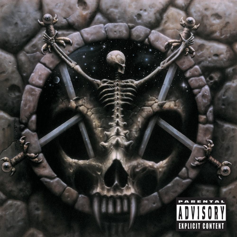 Album cover art for "Divine Intervention" by Slayer