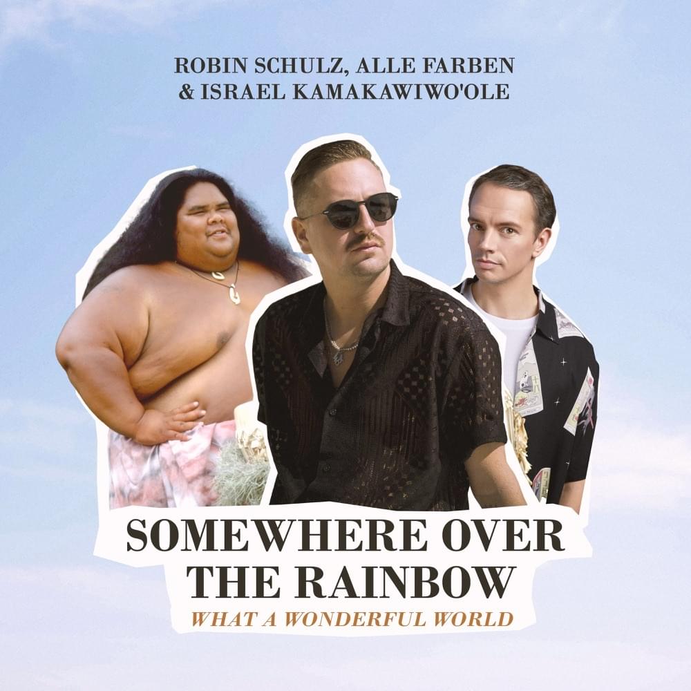 Album cover art for "Somewhere Over the Rainbow / What a Wonderful World" by Bravo Hits