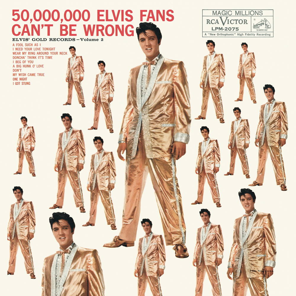 Album cover art for "(Now And Then There’s) A Fool Such As I" by Elvis Presley