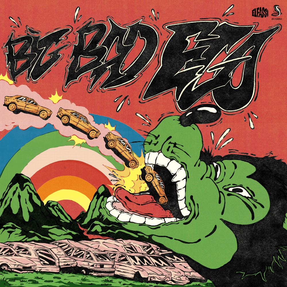 Album cover art for "Big Bad Ego" by Spencer Brown