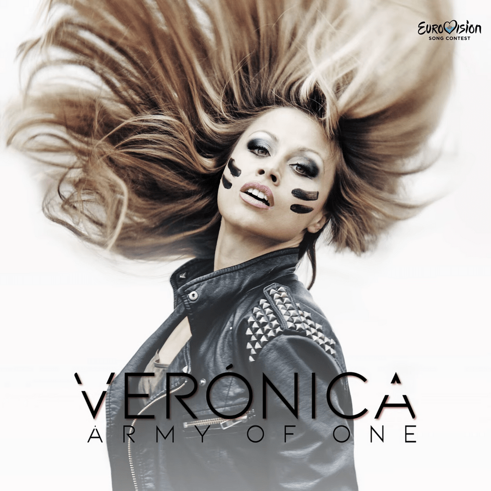 Album cover art for "Army of One" by Verónica Romero