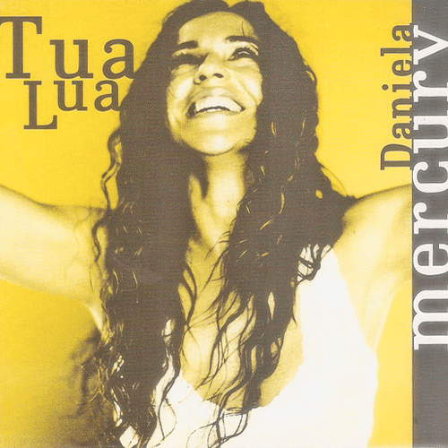 Album cover art for "Tua Lua" by Daniela Mercury