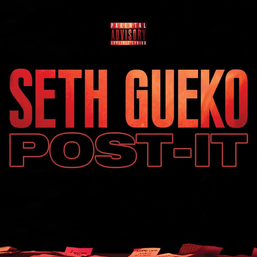 Album cover art for "Post-It" by Seth Gueko