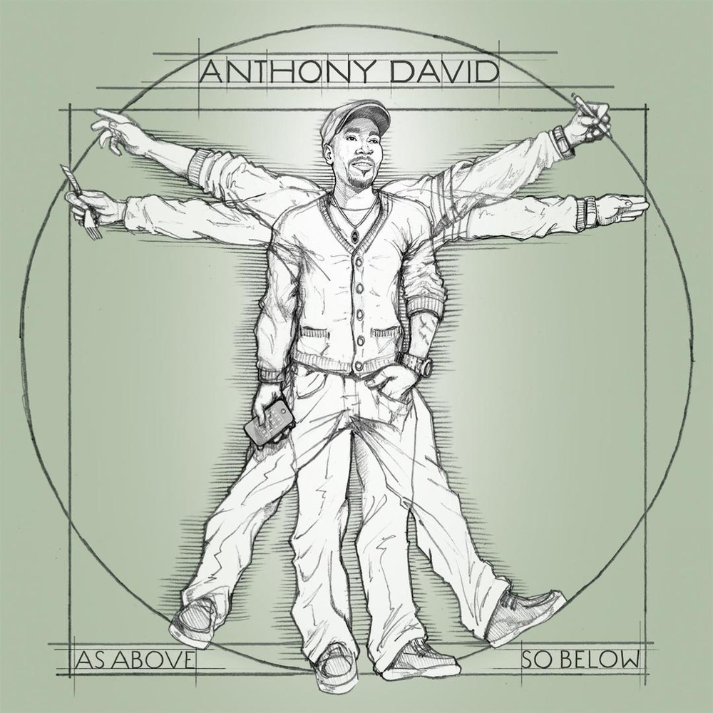 Album cover art for "Girlfriend" by Anthony David