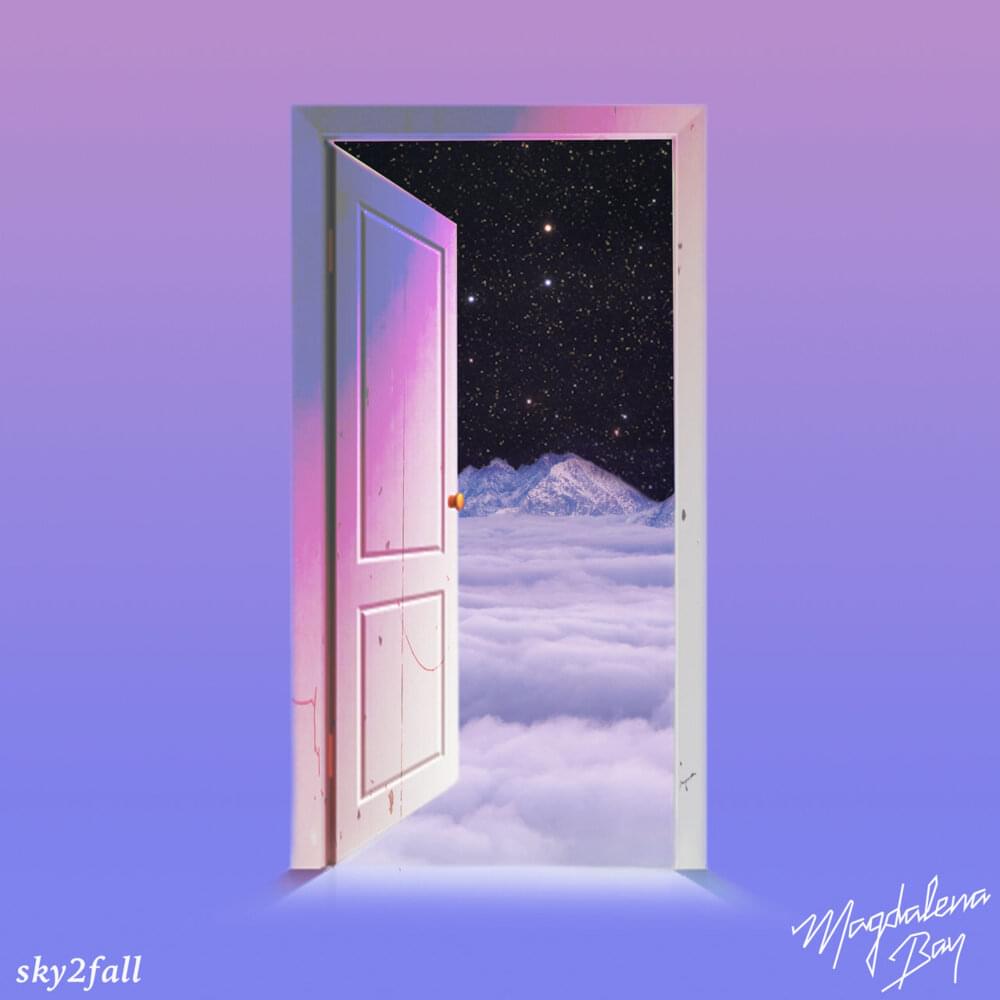 Album cover art for "Sky2Fall" by Magdalena Bay