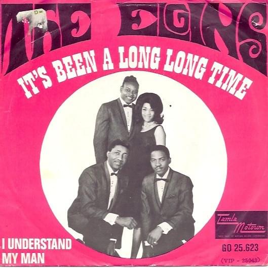 Album cover art for "It’s Been a Long Long Time (A Long Time)" by The Elgins