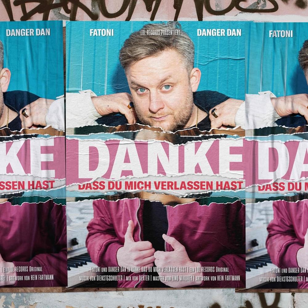 Album cover art for "Danke dass du mich verlassen hast" by Fatoni & Danger Dan