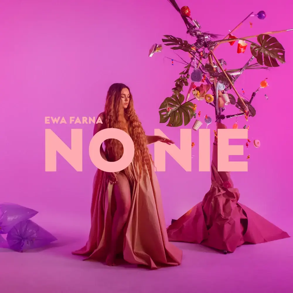 Album cover art for "No nie" by Ewa Farna