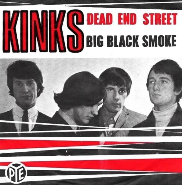 Album cover art for "Big Black Smoke" by The Kinks