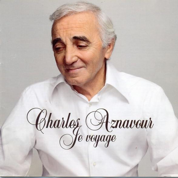 Album cover art for "Orphelin de toi" by Charles Aznavour