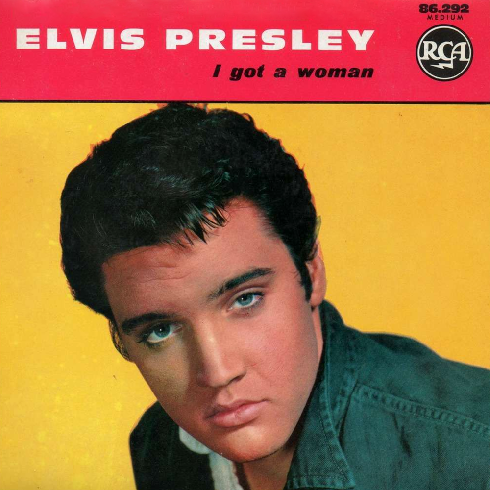 Album cover art for "I Got a Woman" by Elvis Presley