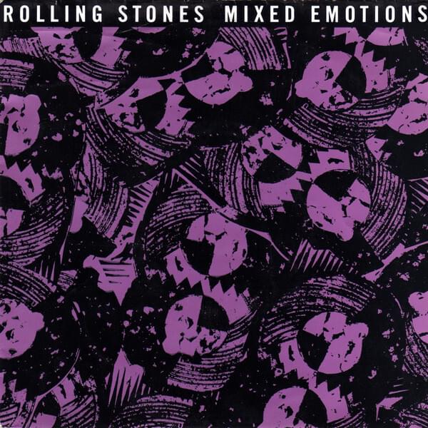 Album cover art for "Mixed Emotions" by The Rolling Stones