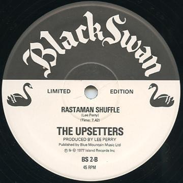 Album cover art for "Rastaman Shuffle" by The Upsetters