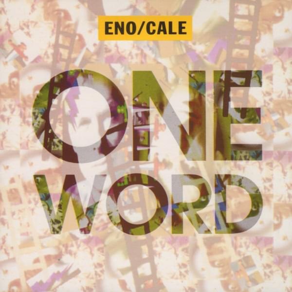 Album cover art for "One Word" by Brian Eno