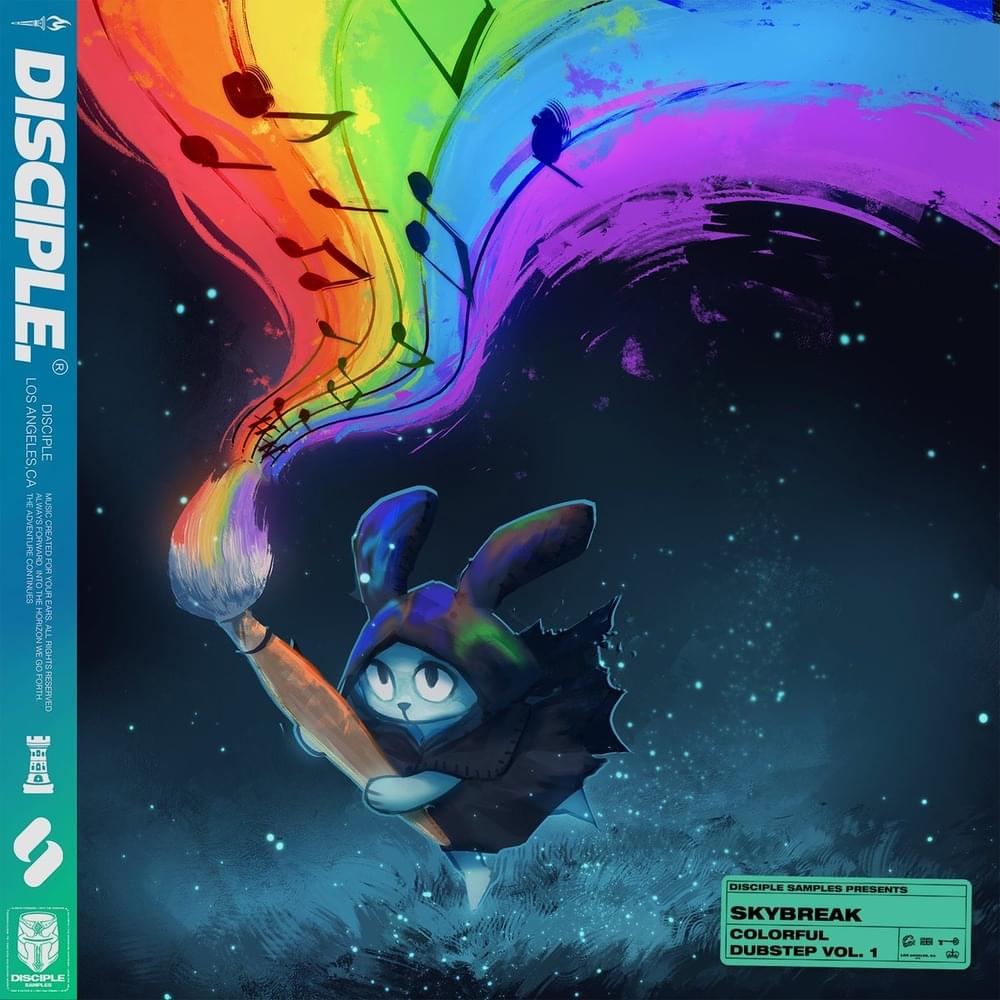 Album cover art for "Colorful Dubstep Vol. 1" by Skybreak