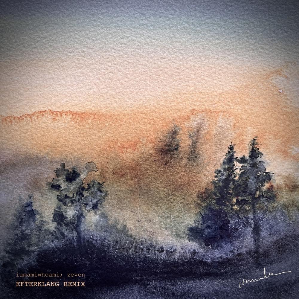 Album cover art for "​zeven (Efterklang remix)" by iamamiwhoami