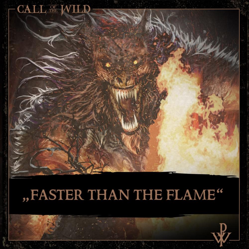 Album cover art for "Faster Than the Flame" by Powerwolf