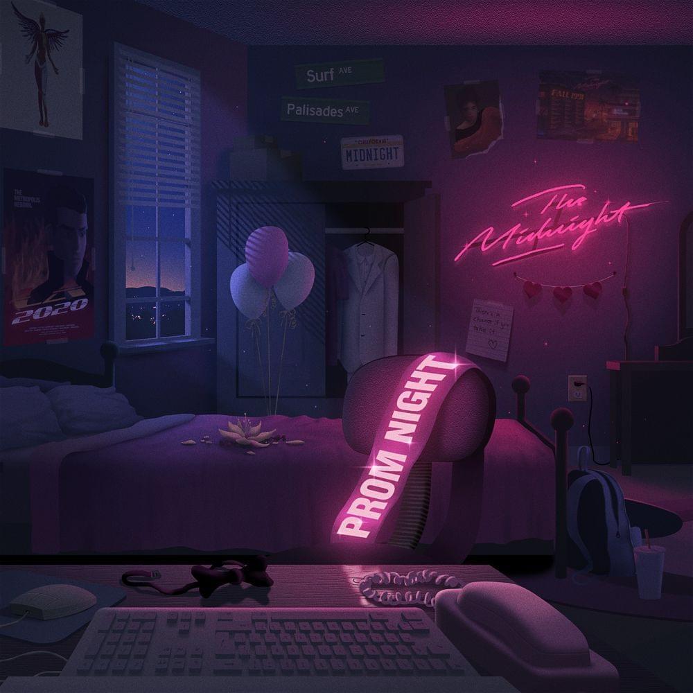 Album cover art for "Prom Night" by The Midnight