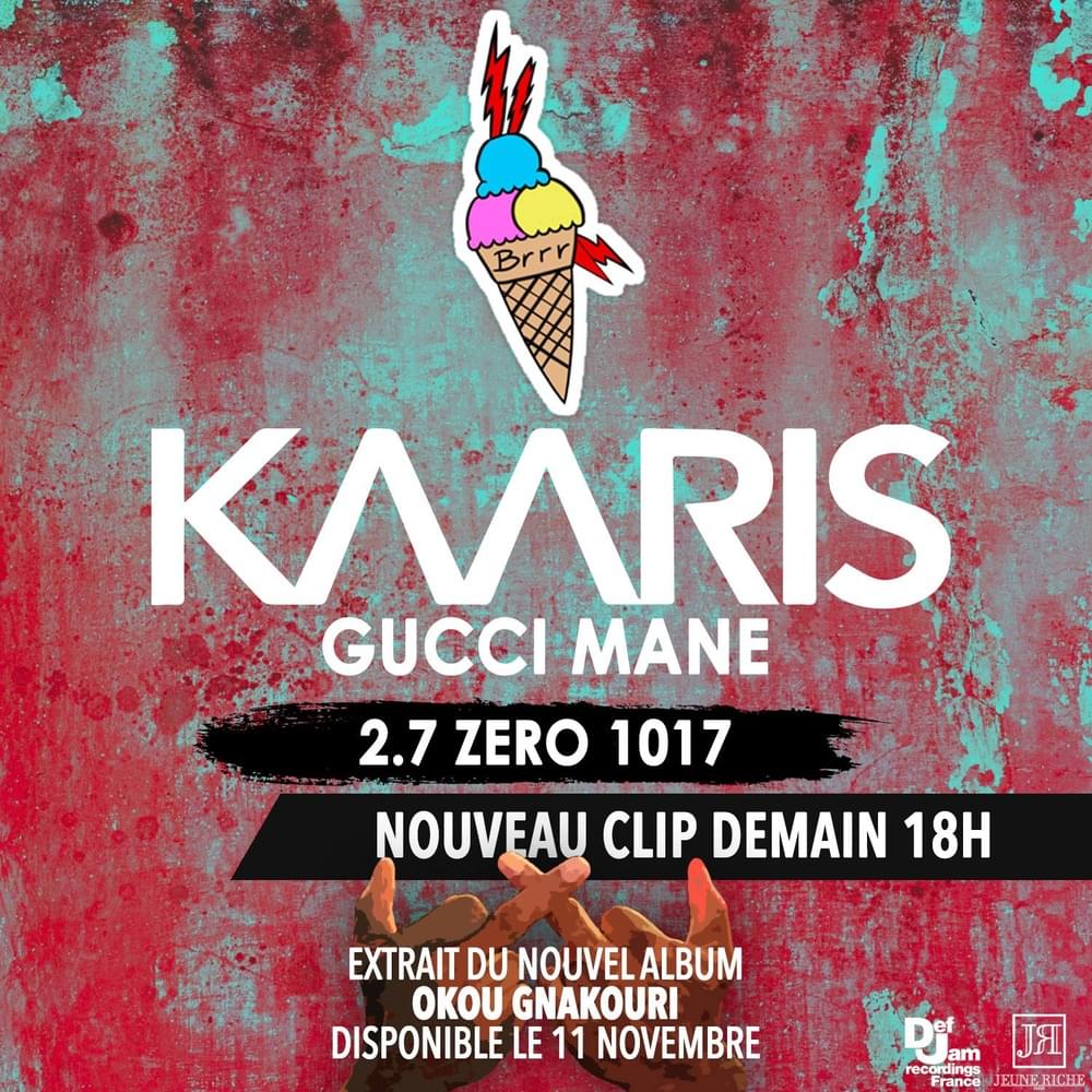 Album cover art for "2.7 Zéro 10.17" by Kaaris & Gucci Mane