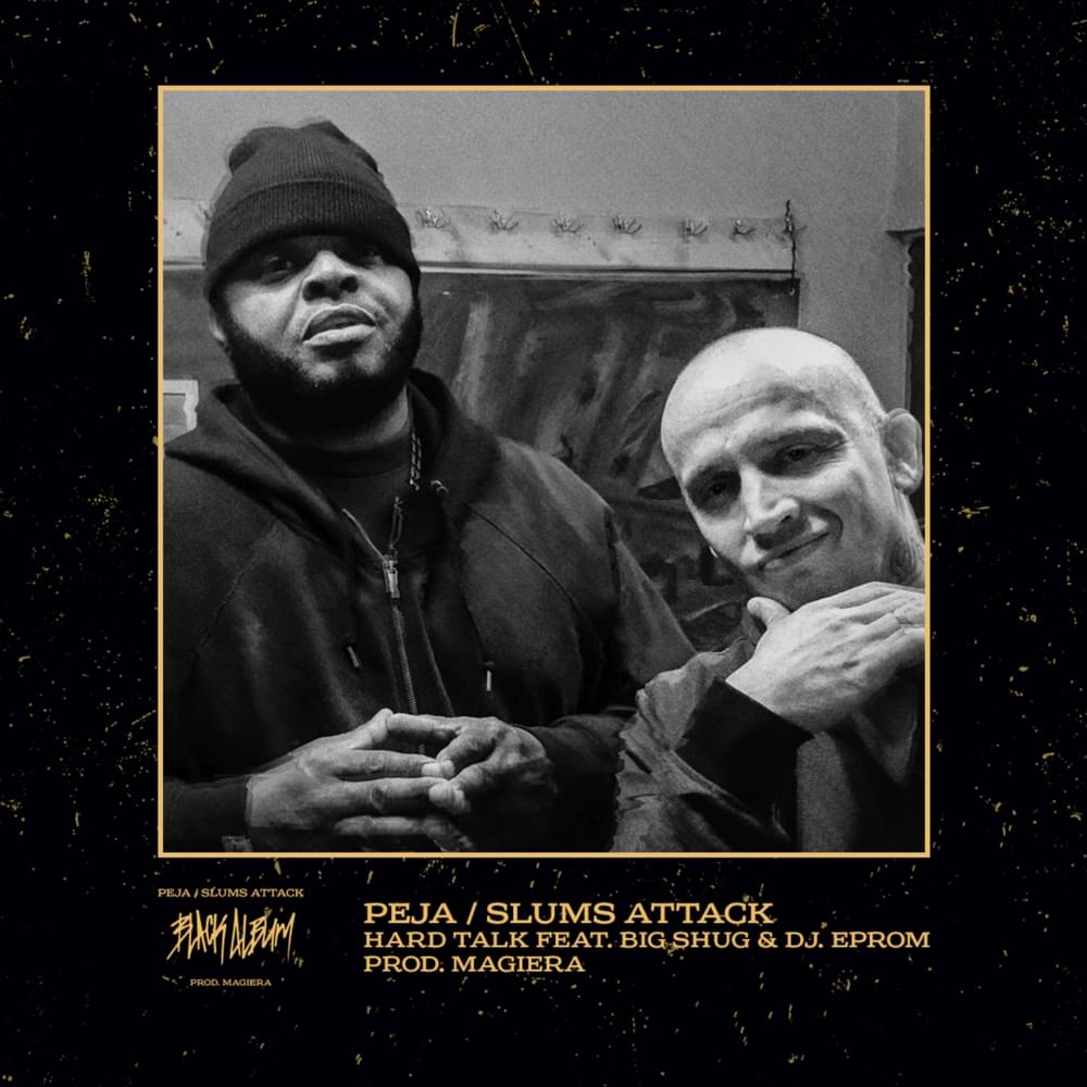 Album cover art for "Hard Talk" by Peja & DJ Eprom & Big Shug
