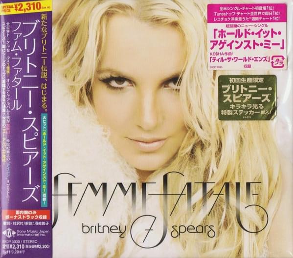 Album cover art for "Scary" by Britney Spears