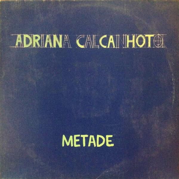 Metade by Adriana Calcanhotto