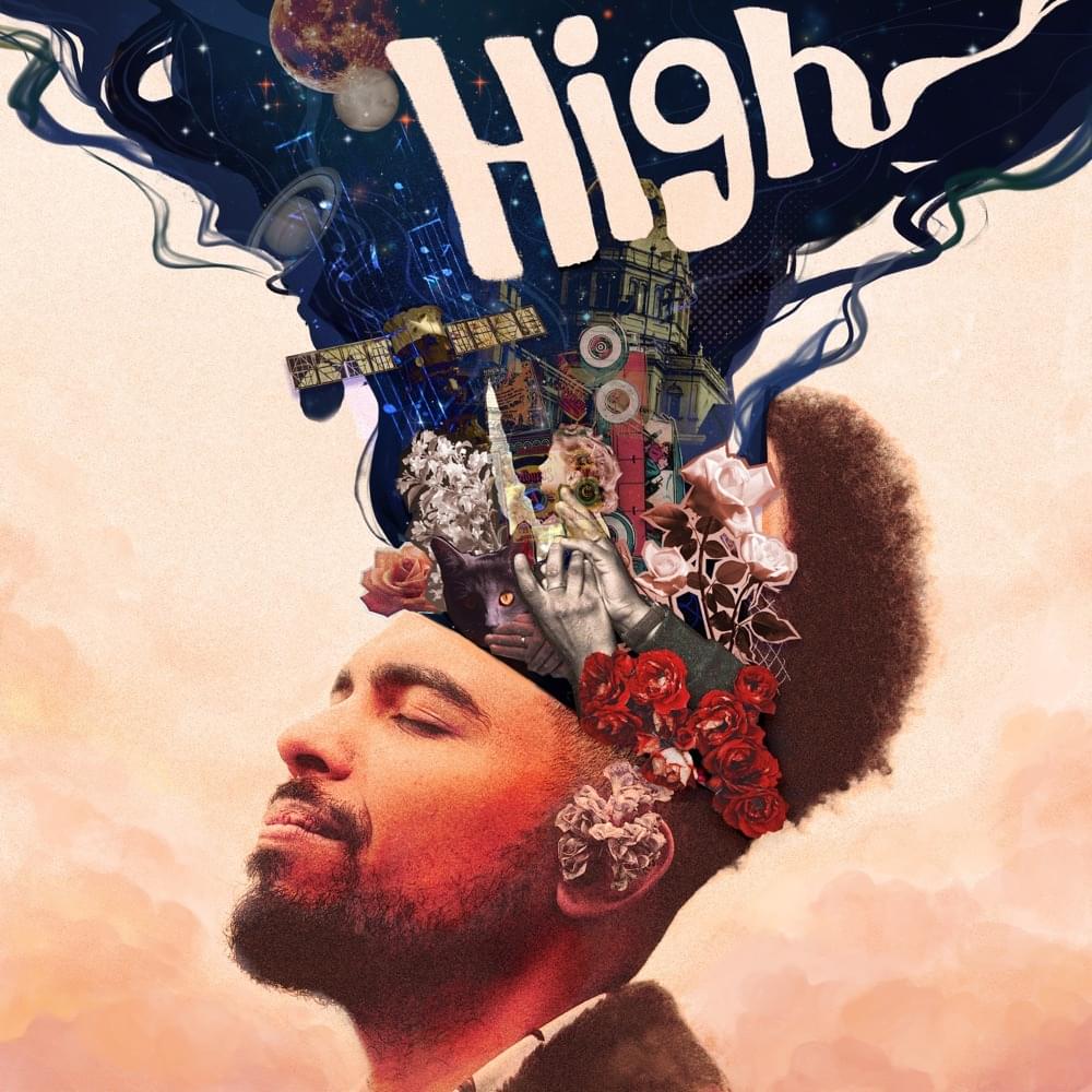 Album cover art for "High" by Devon Gilfillian