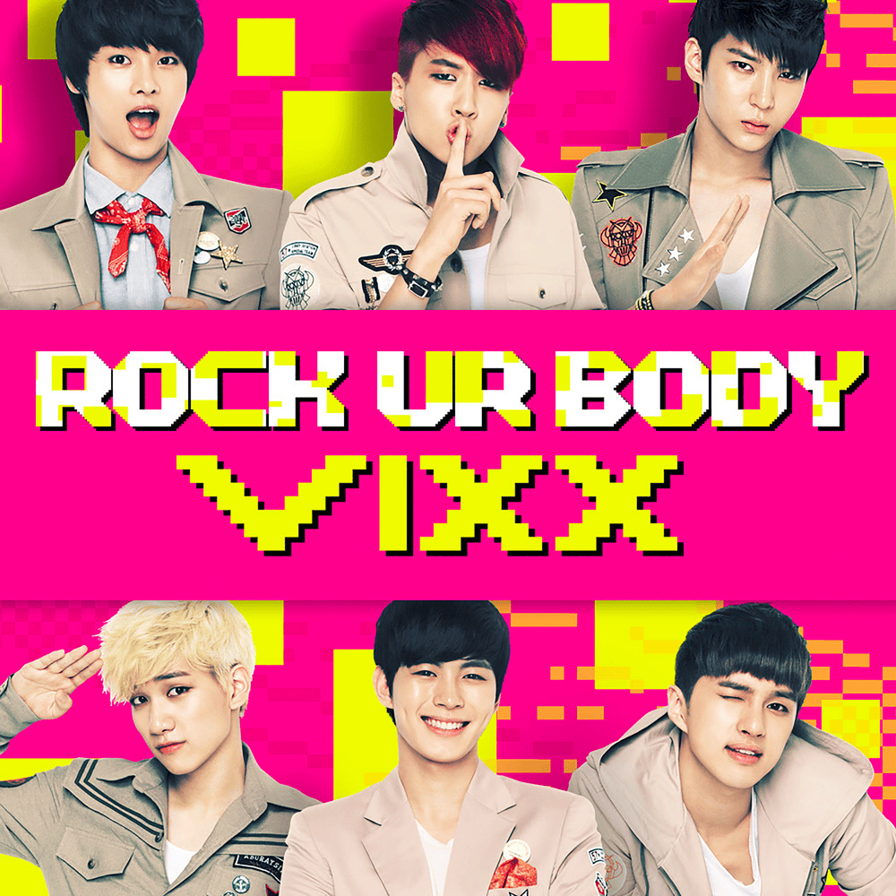 Album cover art for "Rock Ur Body (Instrumental)" by VIXX (빅스)