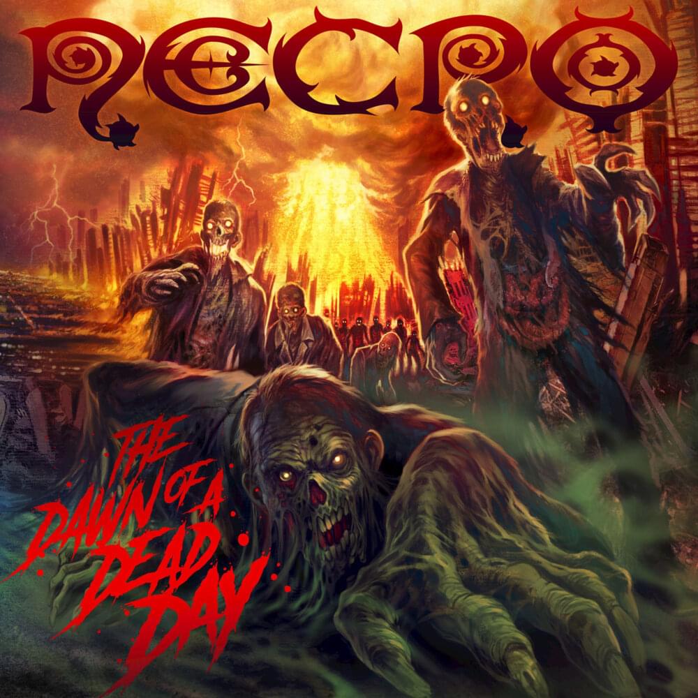 Album cover art for "The Dawn of a Dead Day" by Necro