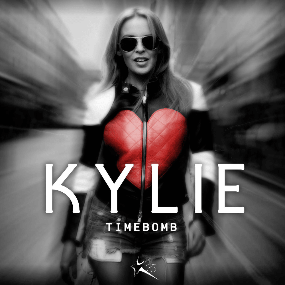 Album cover art for "Timebomb" by Kylie Minogue